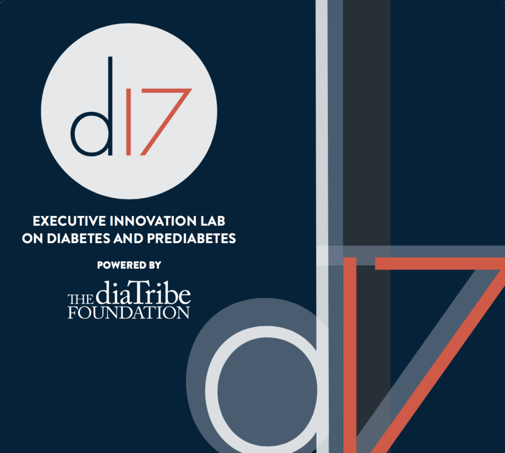 d17 Executive Innovation lab Logo blue and orange